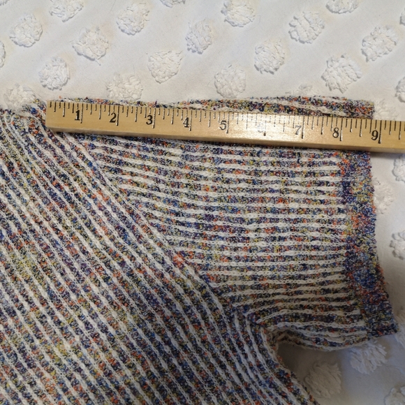 Zara Ribbed Knit Polo Sweater – Size M - Picture 5 of 9